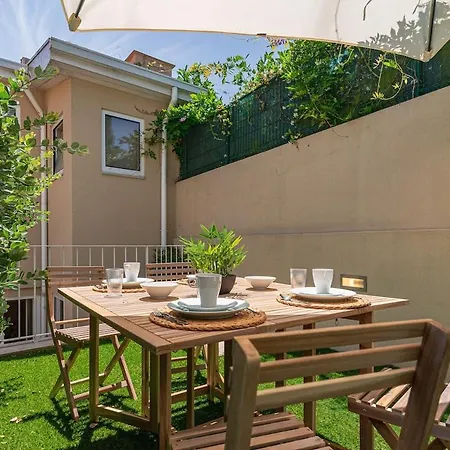 With Beautiful Garden In The Heart Of The
