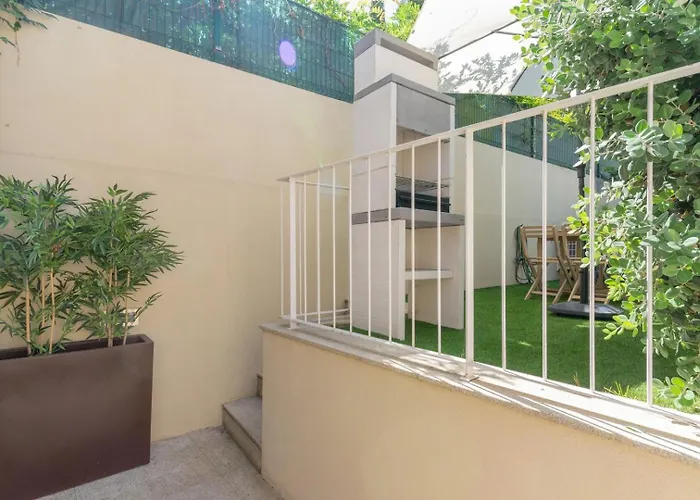 With Beautiful Garden In The Heart Of The